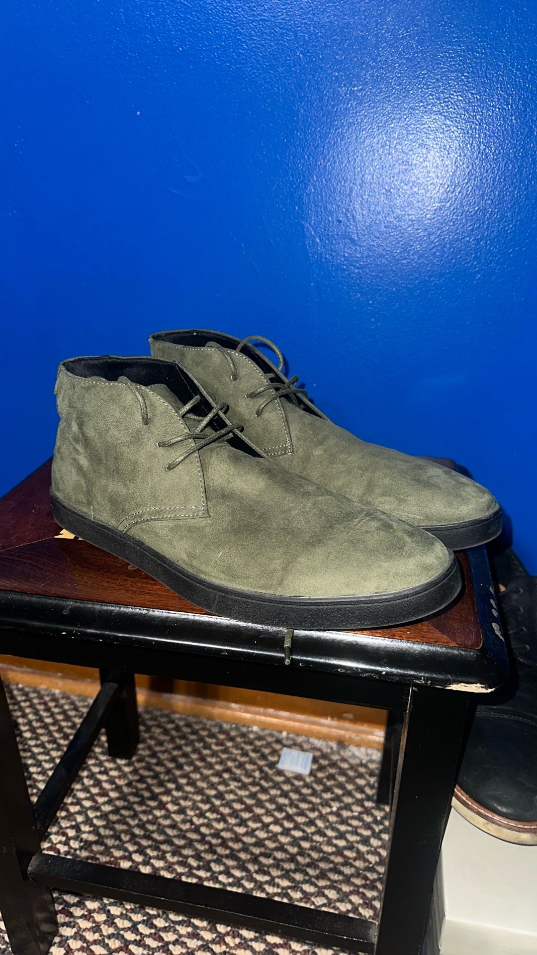 Green Suede Shoes
