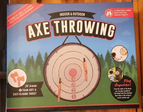 Kids Foam Toy Axe Throwing Game