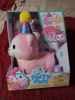 AmiAmis Party Pals Pink Puppy with Music 🎵🎶