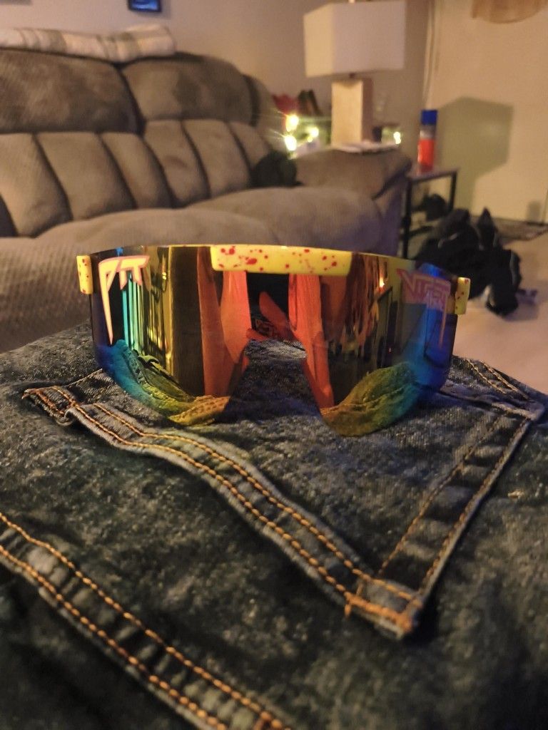 Pit Viper Polarized Snowboarding Glasses