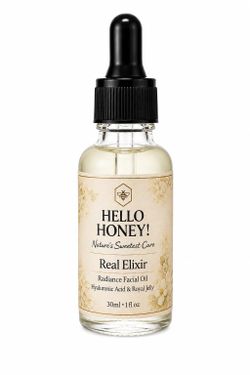 Real Elixir Facial Oil – Hyaluronic Acid & Royal Jelly – 30ml