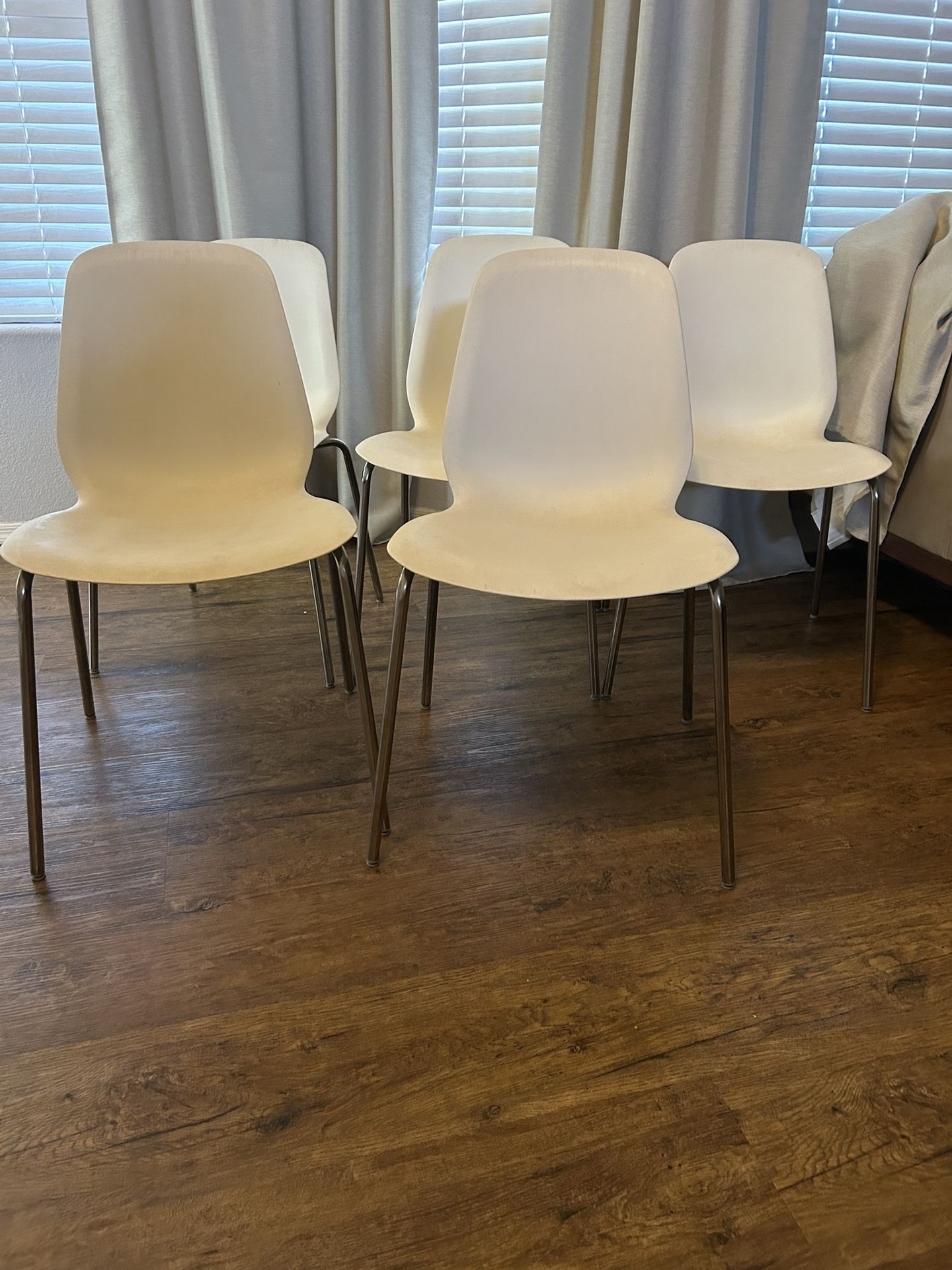 White IKEA Chairs
