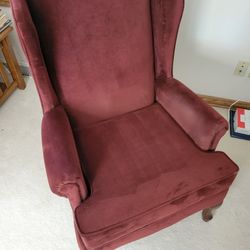 Two Wing Back Chairs