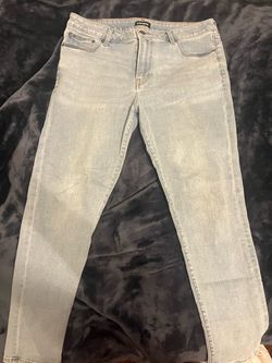 Light Wash Express Athletic Skinny Jeans
