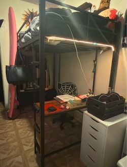 Loft Bed with Desk