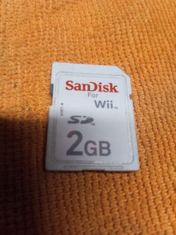 SanDisk 2GB SD Card for Wii