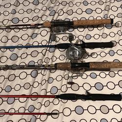 Shakespeare fishing rods and reels