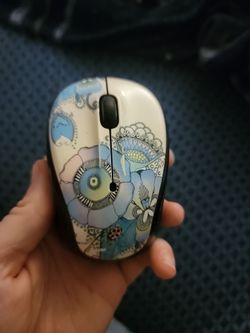 Logitech M325 Wireless Mouse Floral Pattern