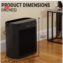 PowerPlus HEPA Air Purifier, Extra-Large Room (530 Sq. Ft.) Black