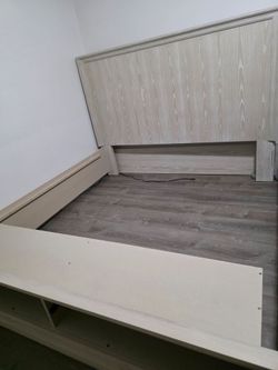King storage bed frame