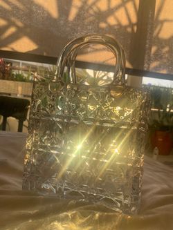 Godinger Iridescent Handbag Vase