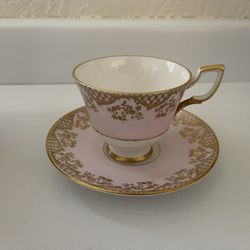 Vintage Royal Tuscan Tea Cup And Saucer