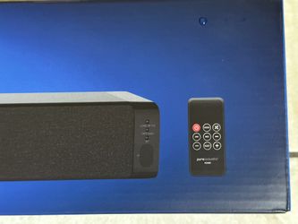 Pure Acoustics Wireless Sound Bar with remote control. 