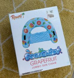 NEW pool floatie w/grapefruits