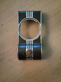 Vintage Art Deco Chrome Dash Bezel – Fits 3" Gauge (1930s-40s)