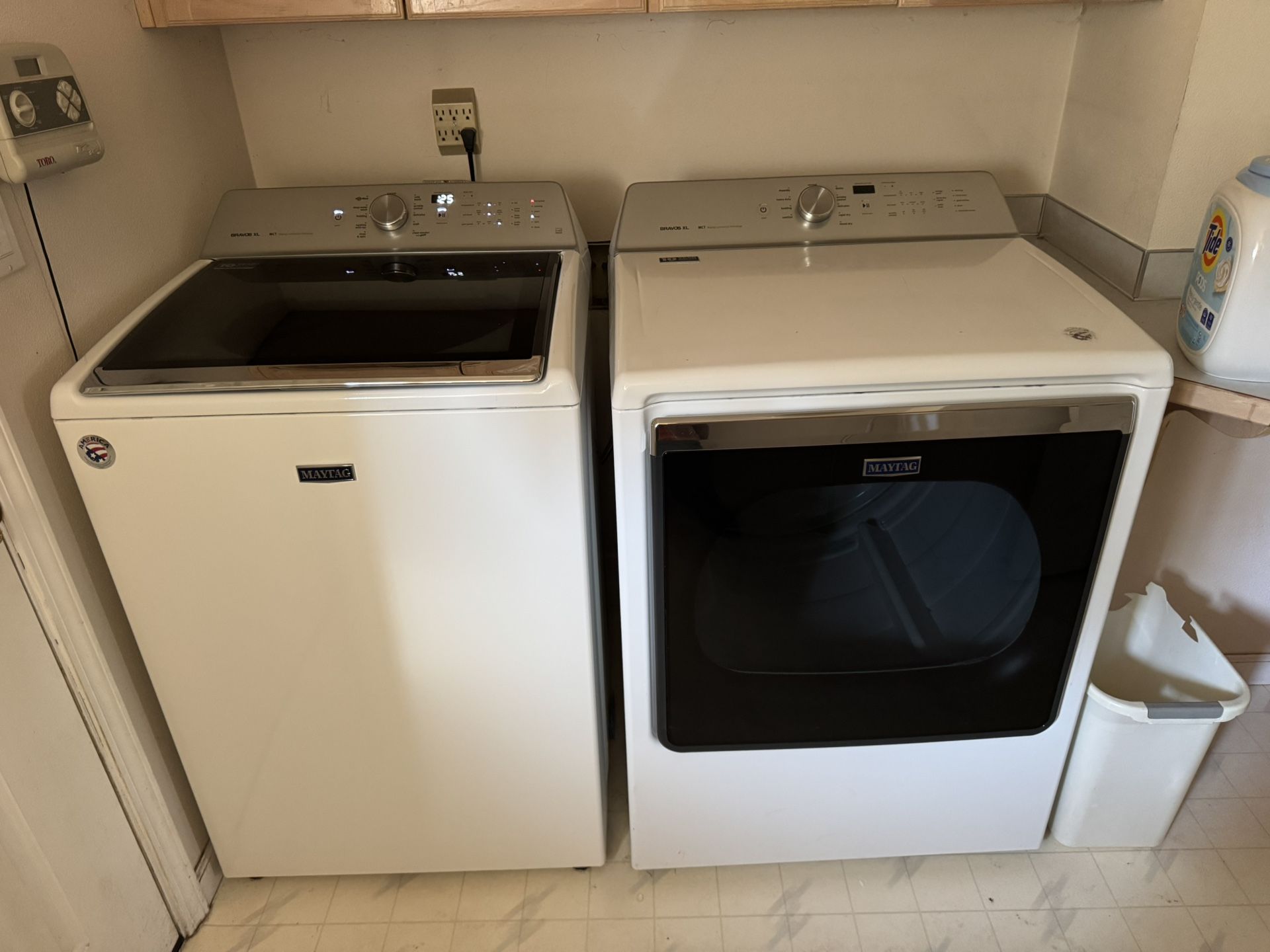 Maytag “Bravos” Heavy Duty Washer And Dryer