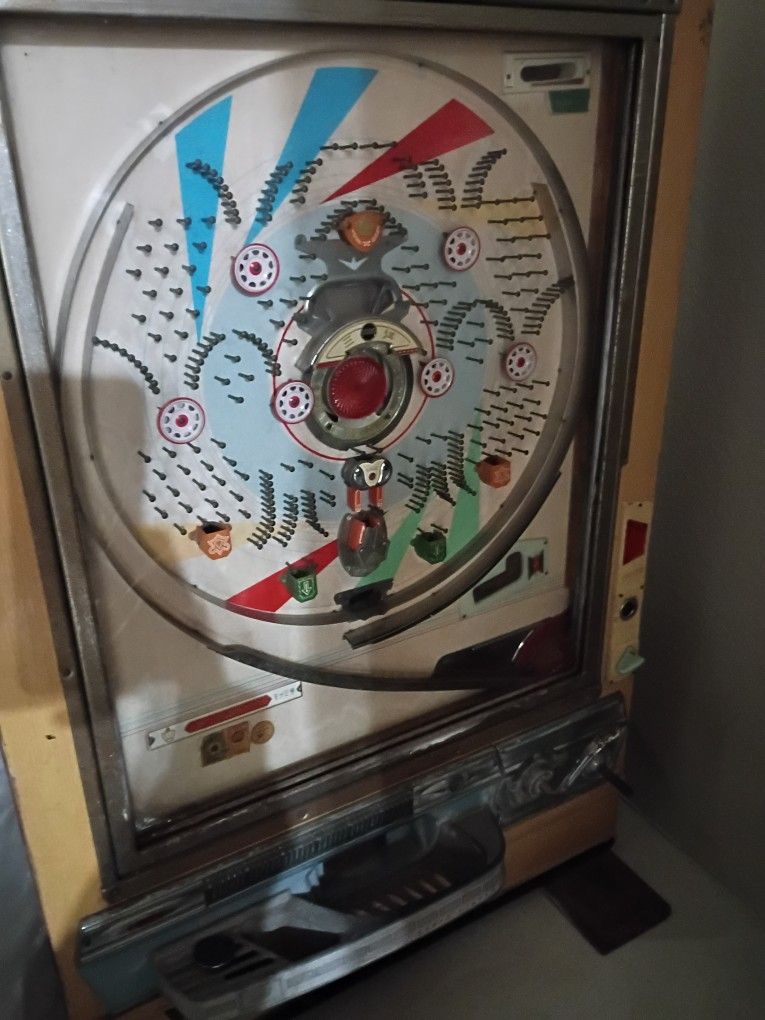 Vintage Nishijin Super Deluxe Pachinko Machine
