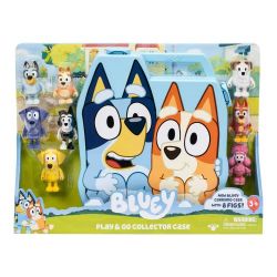 Bluey Play & Go Collector Case with Figures