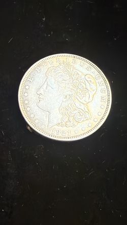 1921 Silver Morgan dollar 1921 Silver Morgan dollar coin