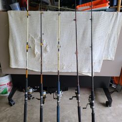 Fishing; Spinning Rods And Reels