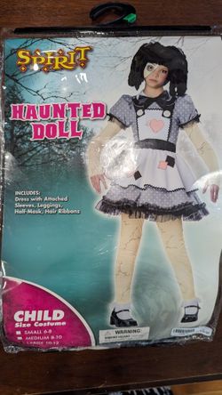 Halloween Costume Haunted Doll