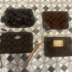 Coach And Michael Kors Wristlets