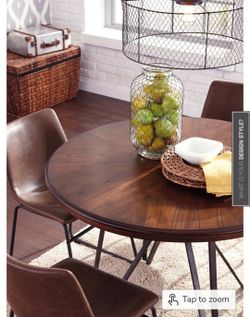 New In Box! Wood Table And Chair Set