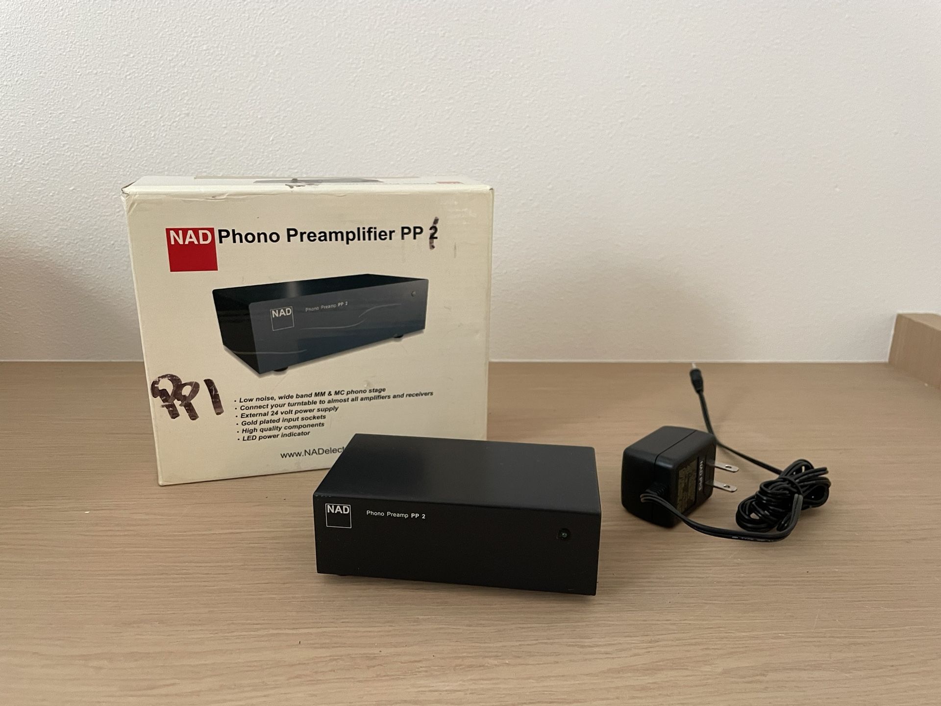 NAD PP2 Phono Preamplifier Preamp