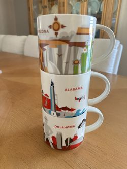 $15 For All!!! Starbucks You Are Here Mugs Arizona, Alabama, Oklahoma 