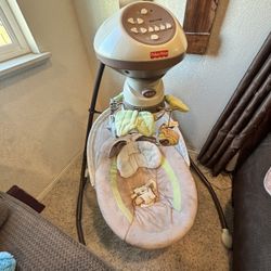 Fisher-Price My Little Snugabunny Cradle 'n Swing