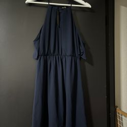 Navy Blue Dress