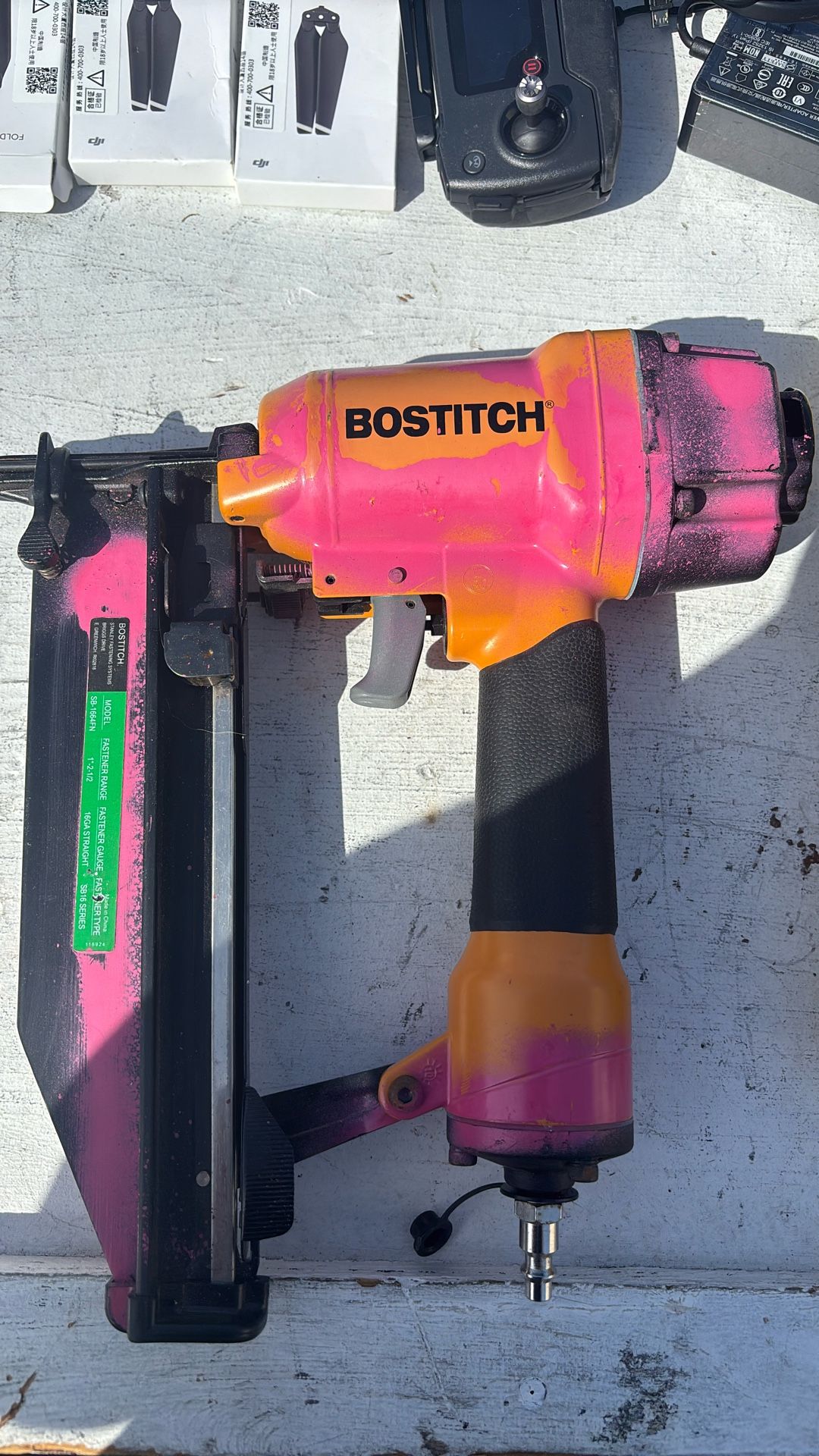 bostitch finisch gun 16ga straight