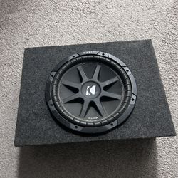 12 Inch  Kicker Sub 