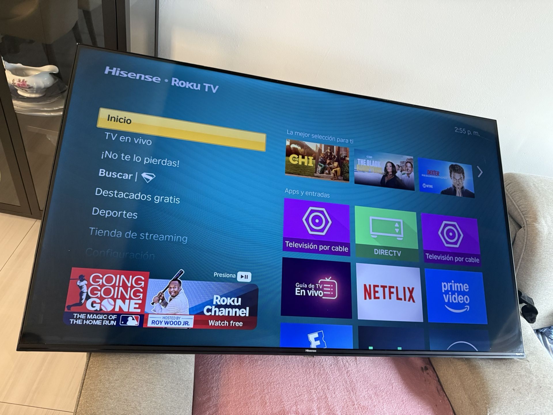 58’ Inch Smart Tv With Roku