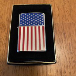 Zippo Lighter American Flag 