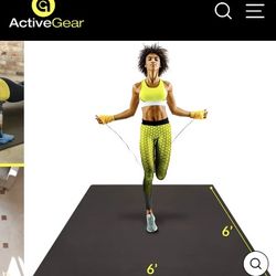 Thick Exercise Mat - 6'x6' - Never Used