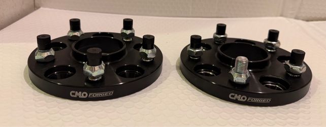 CMO Wheel Spacers  Black Forged 2 pieces check the pictures for the details