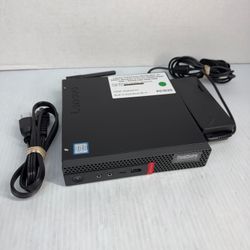 Lenovo ThinkCentre M720q Mini  i5-9400T Windows 11 Pro PC 256GB NVMe SSD + 500GB HDD 16GB RAM