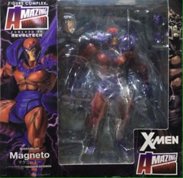 Marvel MAGNETO X-men Verison Toy Action Figure Amazing Revoltech Kaiyodo