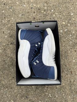 JORDAN 12 INDIGO SZ 10 REPLACEMENT BOX/LIGHTLY USED