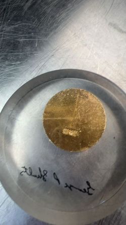 Department Of Treasury 1789 Coin Signed By George Schultz 