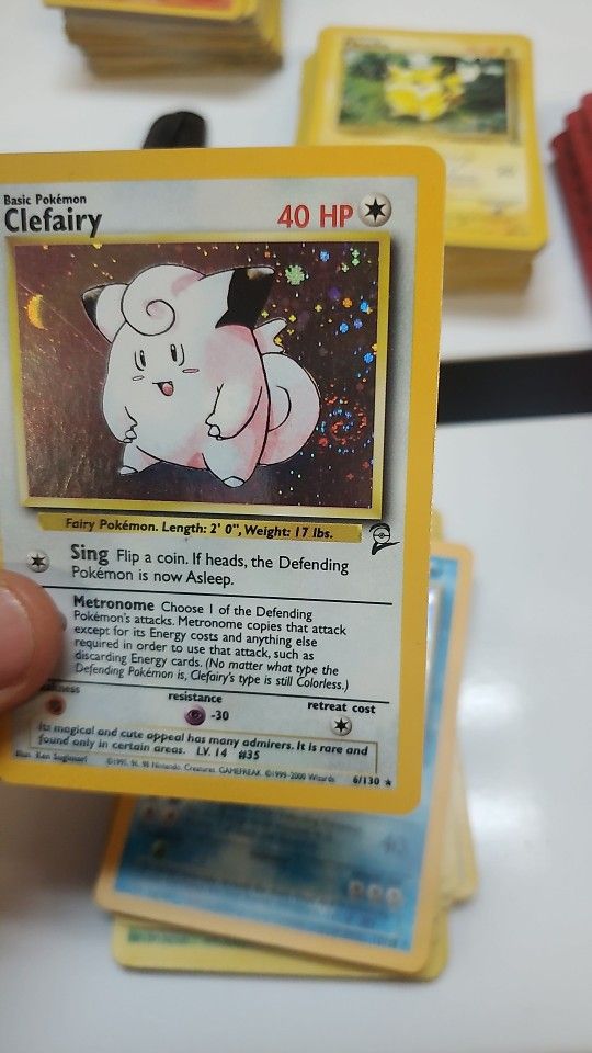 Pokemon base Set 2 Clefairy