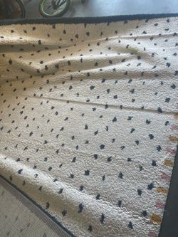 Rug - shag polka dot - FREE