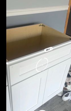 Cabinets new never installed
