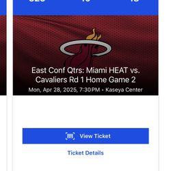 Heat Tickets For Tonight’s Game 