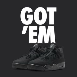 Jordan Retro 4 “Black Cat” (2025) 11.5 Men’s 
