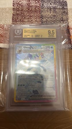 Glaceon EX SIR BGS 9.5 Gem Mint Pokémon Card