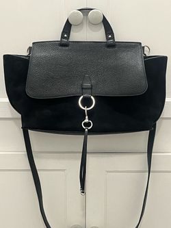 Rebecca Minkoff “KEITH” Suede &Leather Satchel (Used)