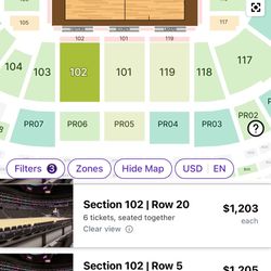 Nuggets Lakers Tickets Home Game 1 (Game 3 Of series) — Lower Bowl Section 102 Row 5