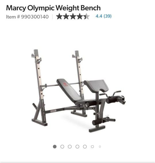 Marcy Weight Bench (Instruction Manual Included)